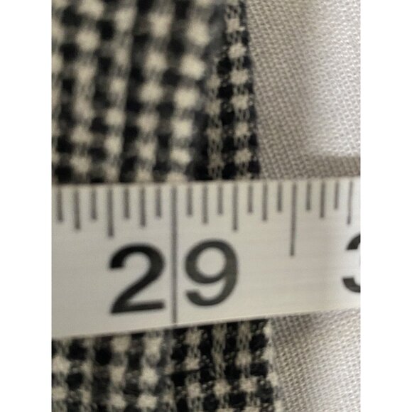 NWT Treasure & Bond Women’s Long Sleeve Flannel Shirt Button Black Size Small - Picture 5 of 10